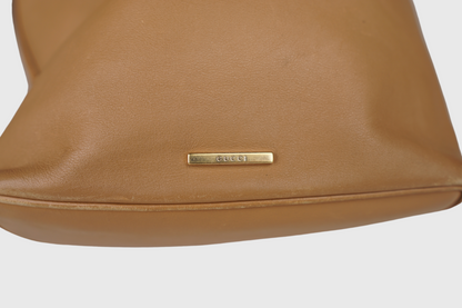 GUCCI Sherry Line Hobo beige