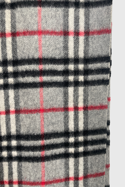 BURBERRY Kaschmir Schal grau