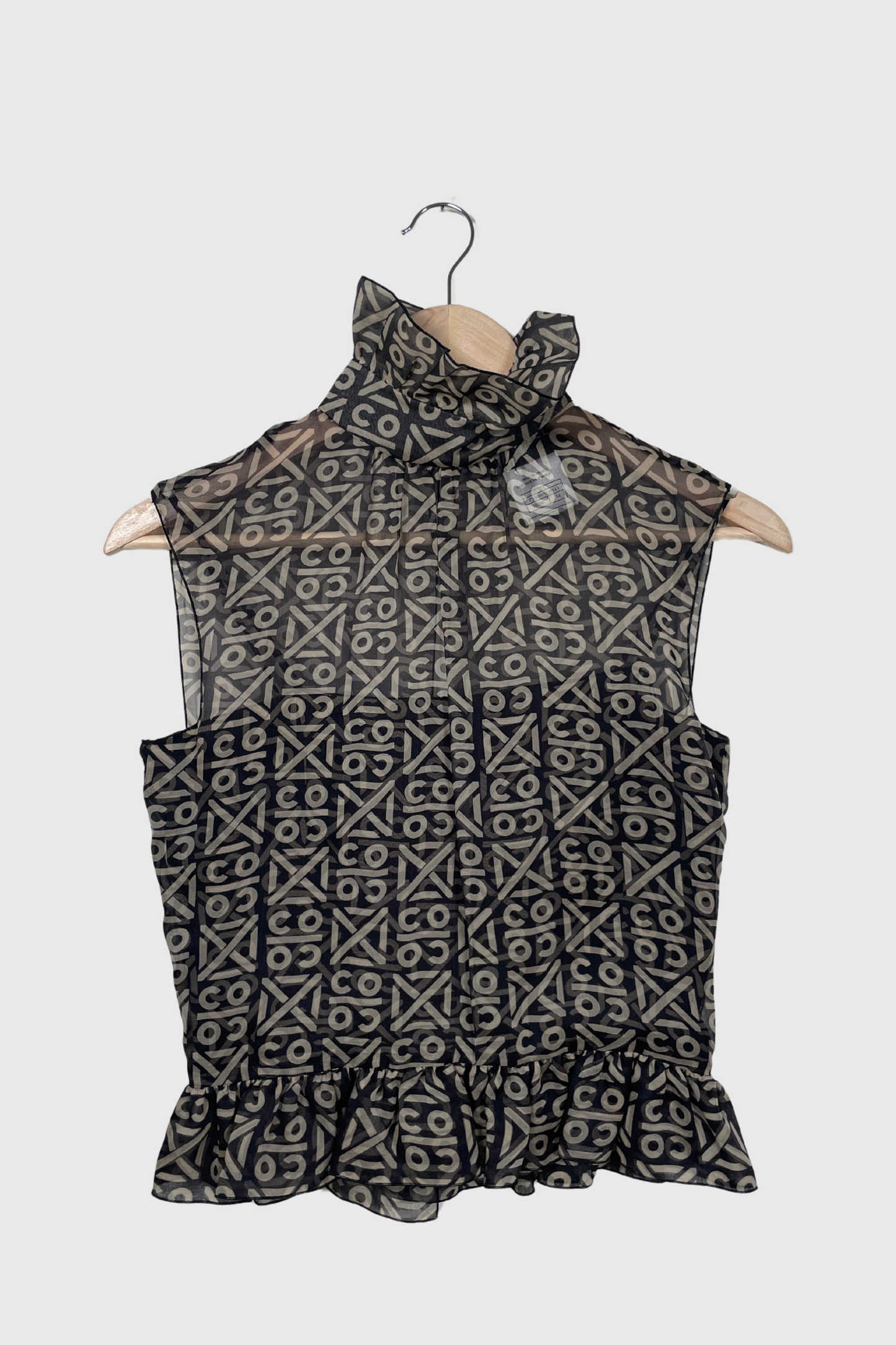 CHANEL Logo Seidentop | 32