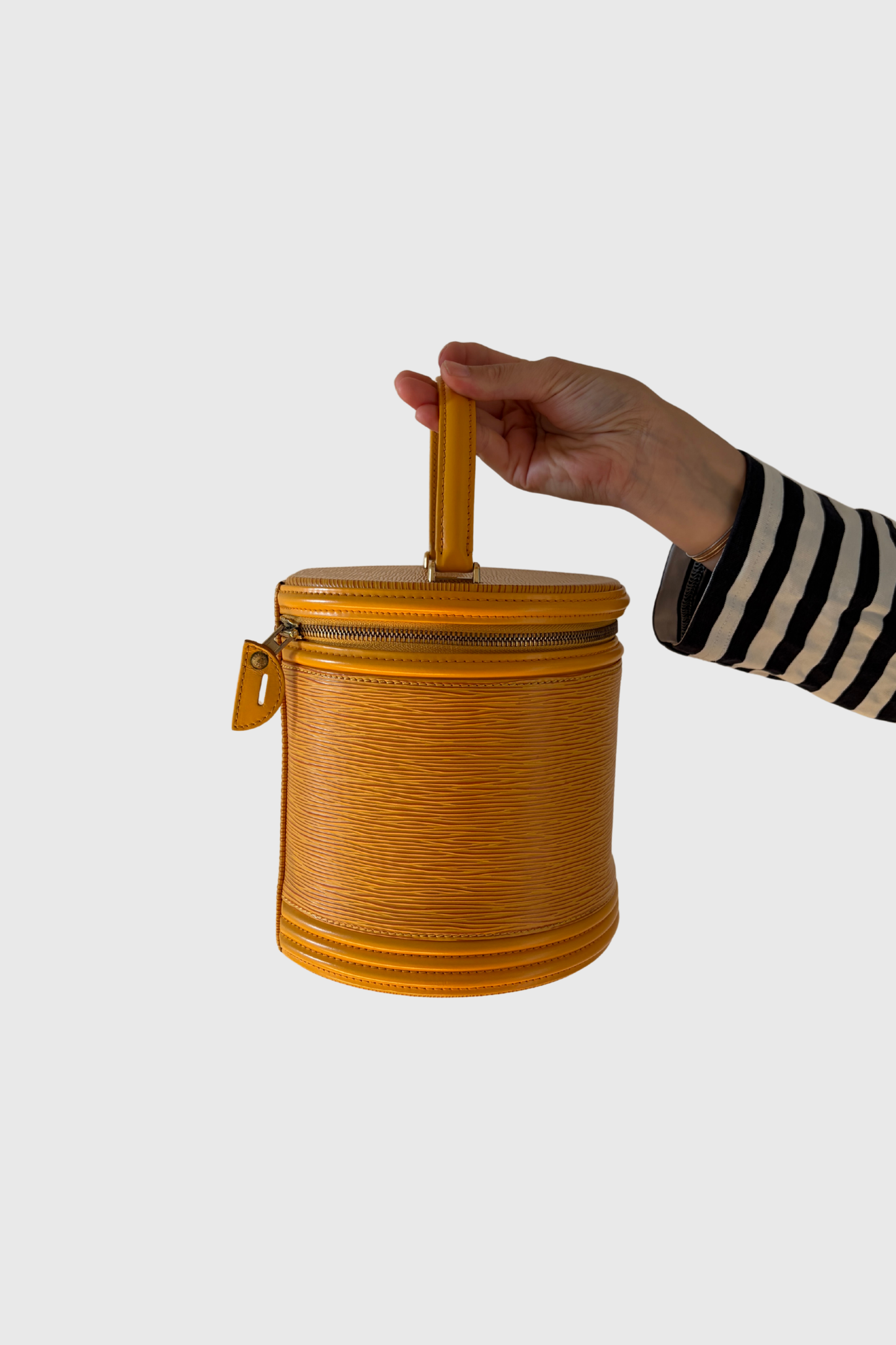 LOUIS VUITTON Cannes Epi Tassili Yellow