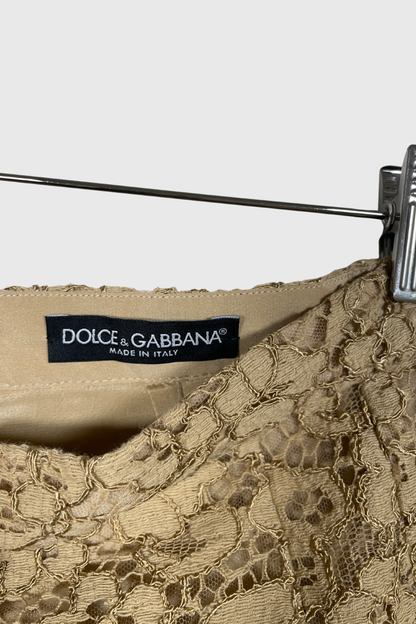 DOLCE & GABBANA Rock aus Spitze | 34