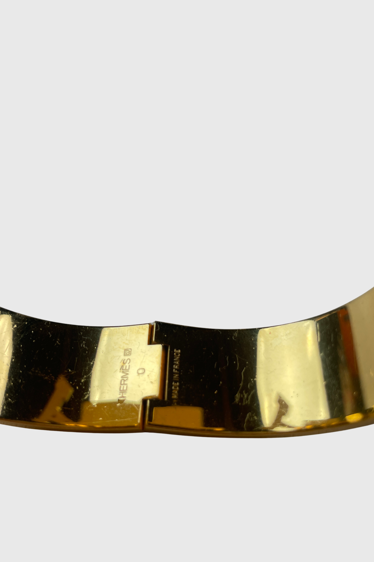 HERMÈS Clic Clac H orange