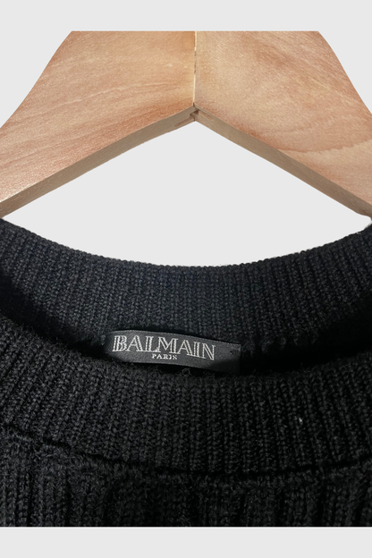 BALMAIN Pullover schwarz | 34