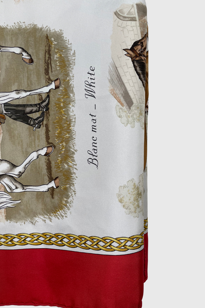 HERMÈS "Le Robes" Seidencarré