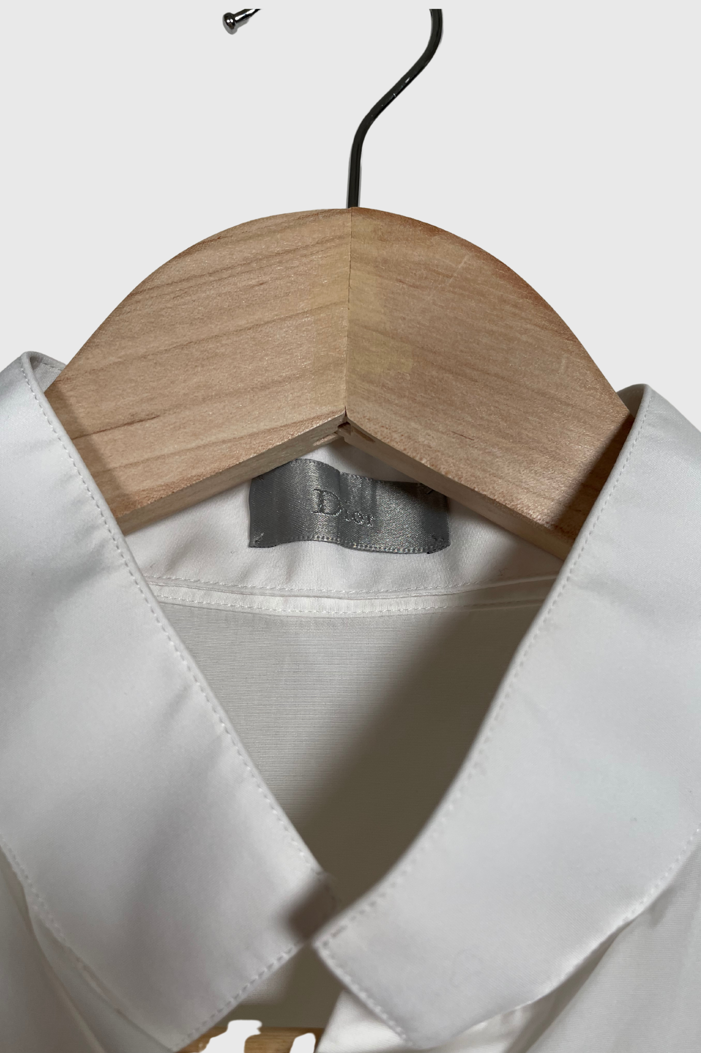 DIOR Hemd mit Offizierskragen weiß | 39