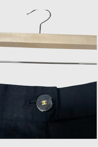 CHANEL Bundfaltenhose | 36