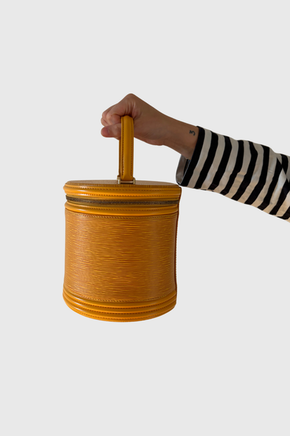LOUIS VUITTON Cannes Epi Tassili Yellow