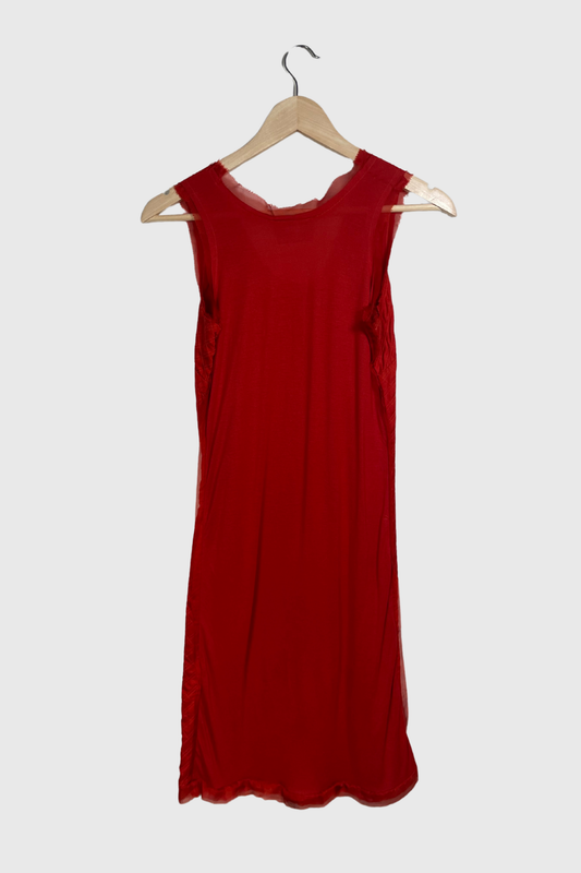 LANVIN Kleid rot | S