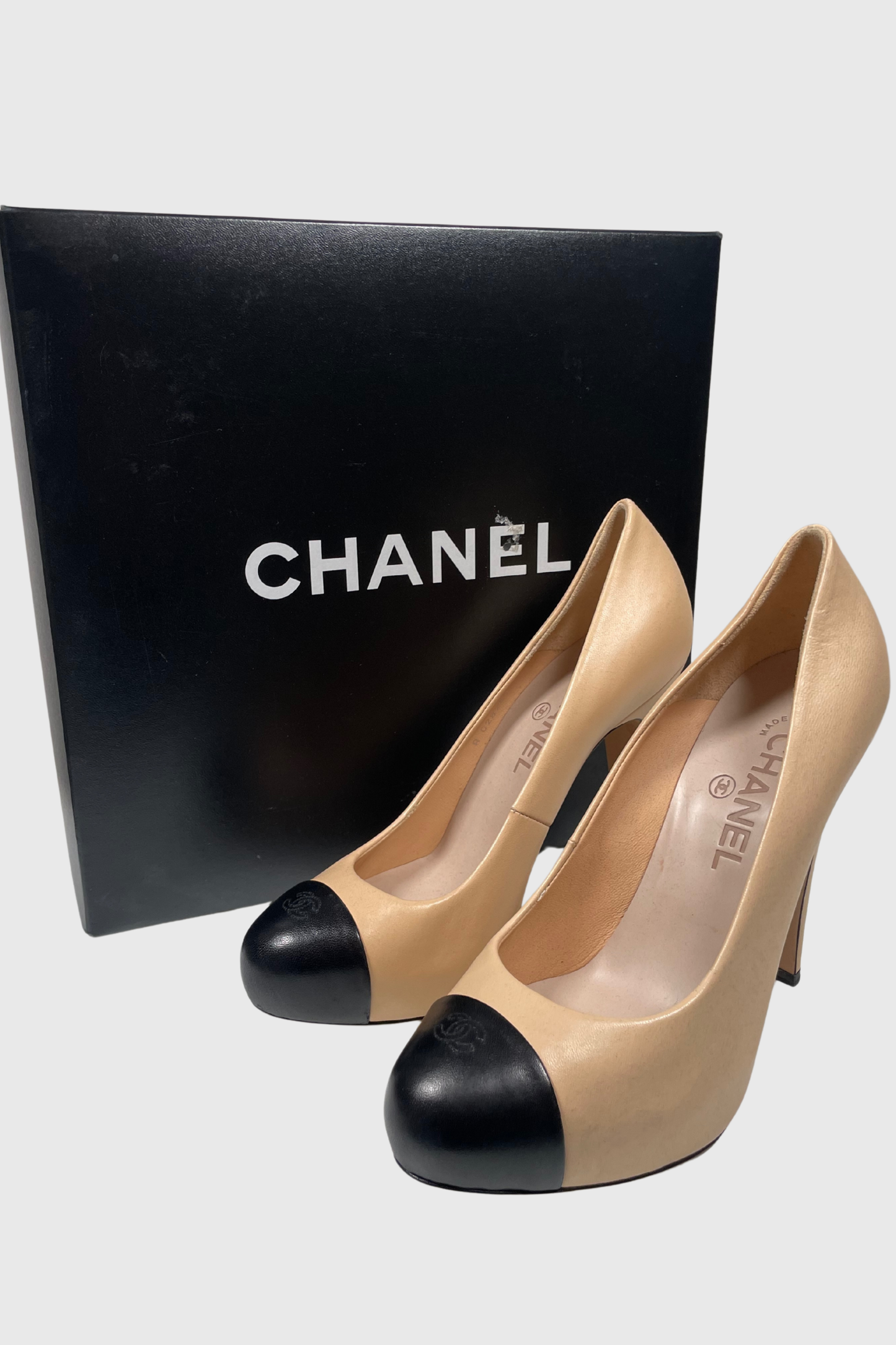 CHANEL Two Tone Pumps | 38