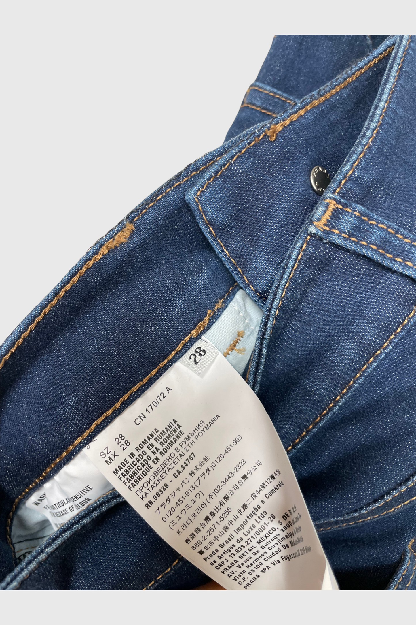 PRADA Skinny Fit Jeans | W28