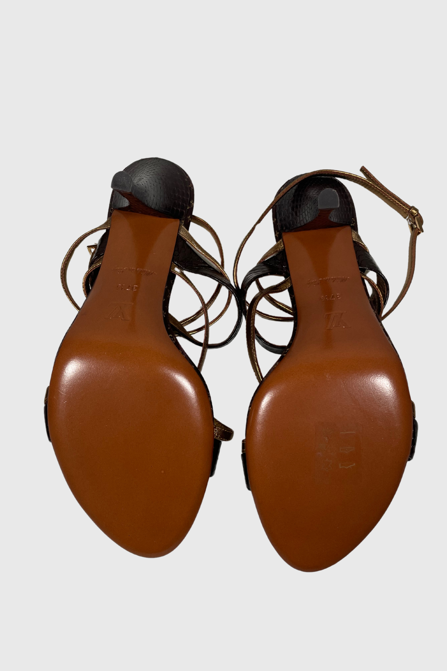LOUIS VUITTON Riemchen Sandalen | 37,5