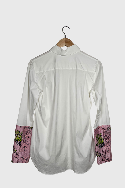 CHRISTIAN DIOR Bluse mit Bündchen | 36