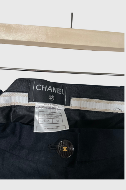 CHANEL Bundfaltenhose | 36