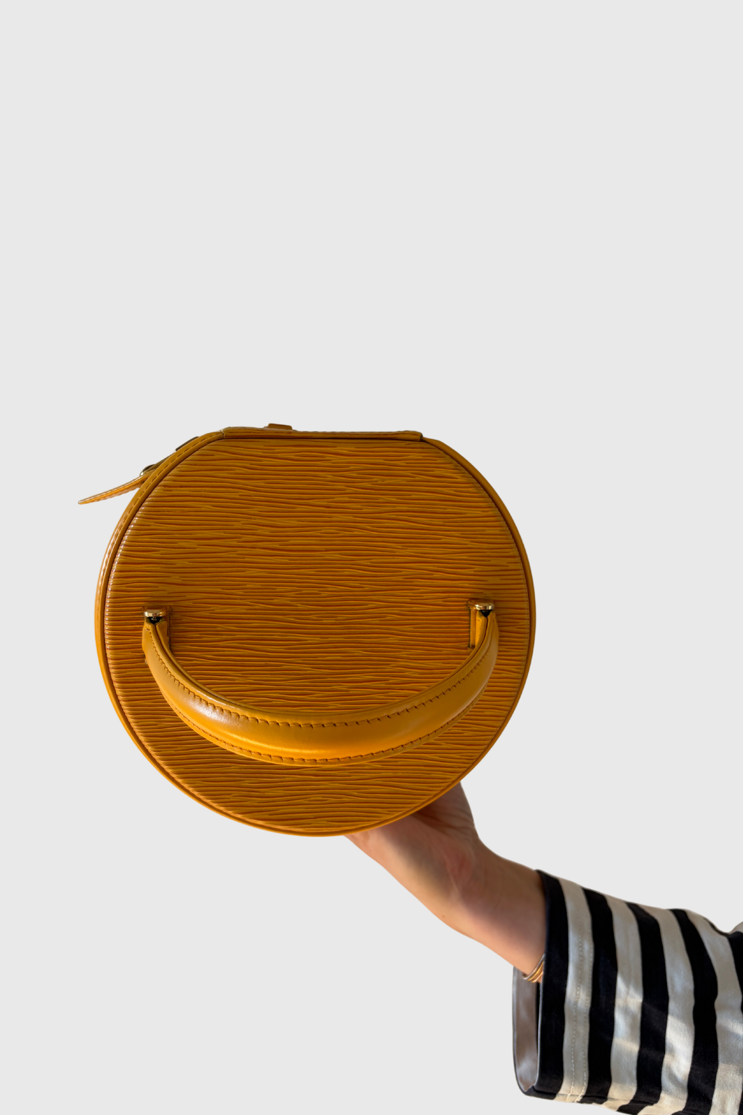 LOUIS VUITTON Cannes Epi Tassili Yellow