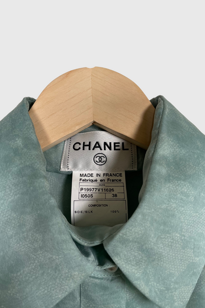 CHANEL Seidenbluse Herbst / Winter 2002