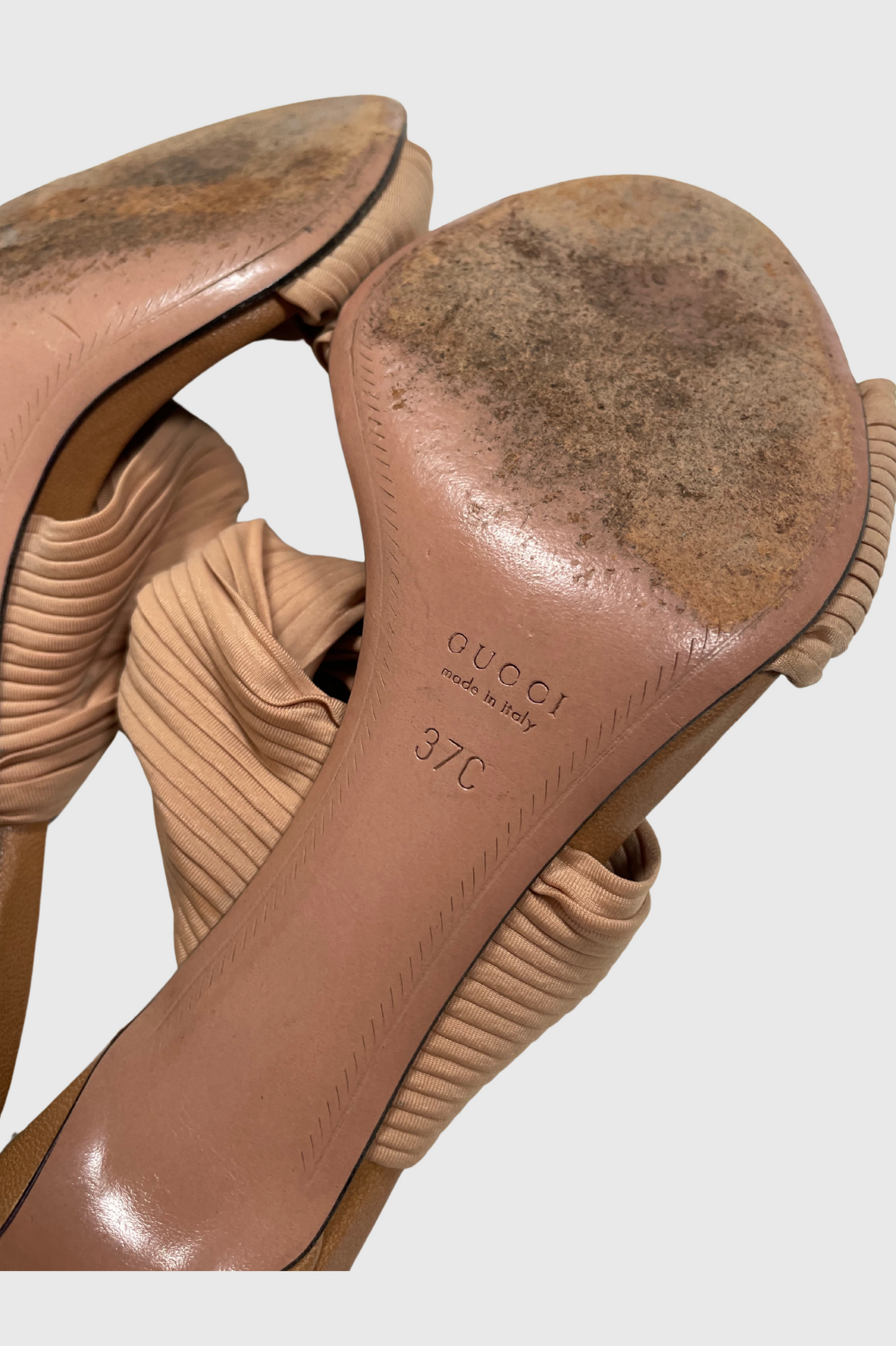 GUCCI Bamboo Sandalen beige | 37