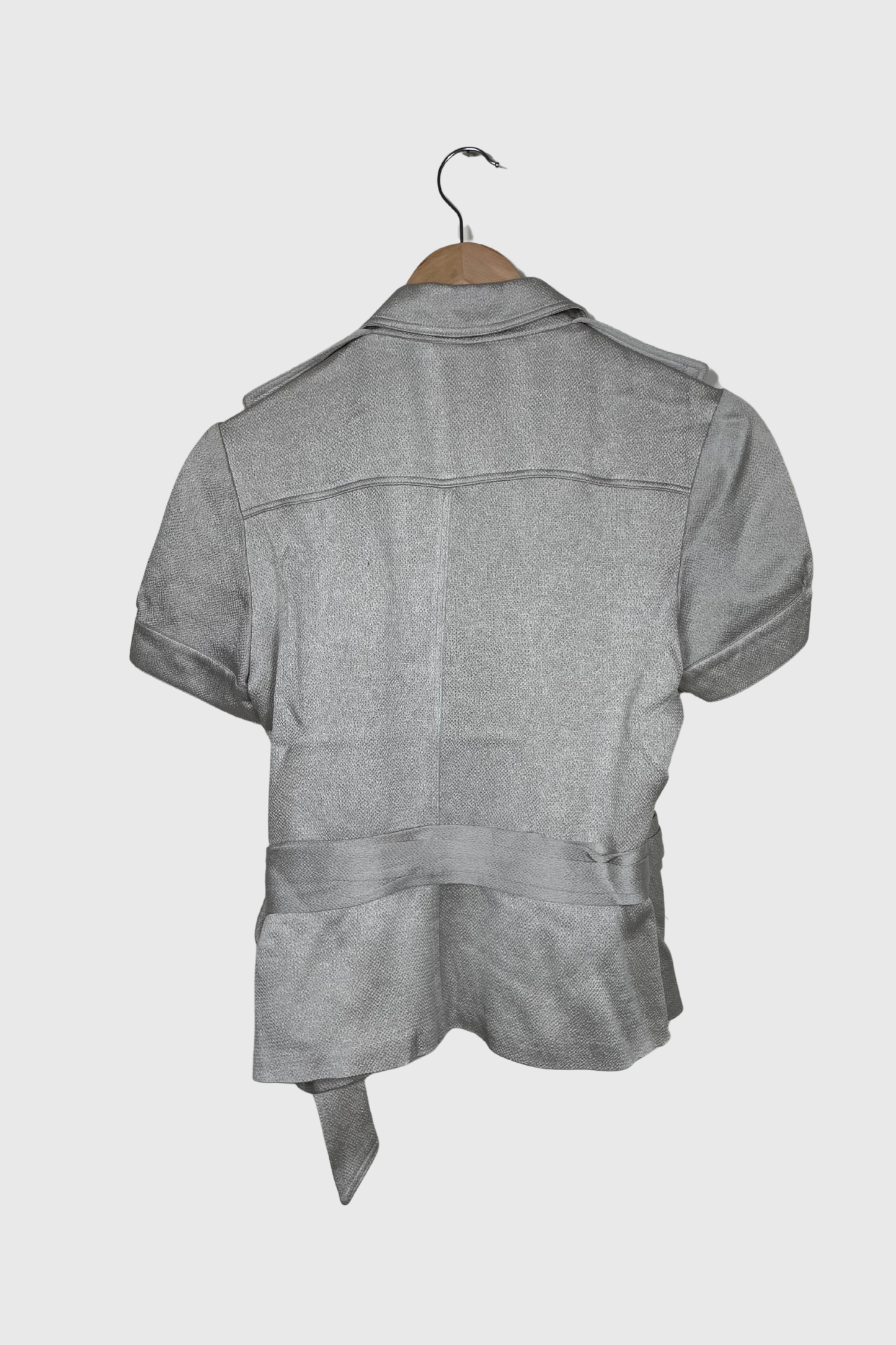 BURBERRY Oberteil silber | 38