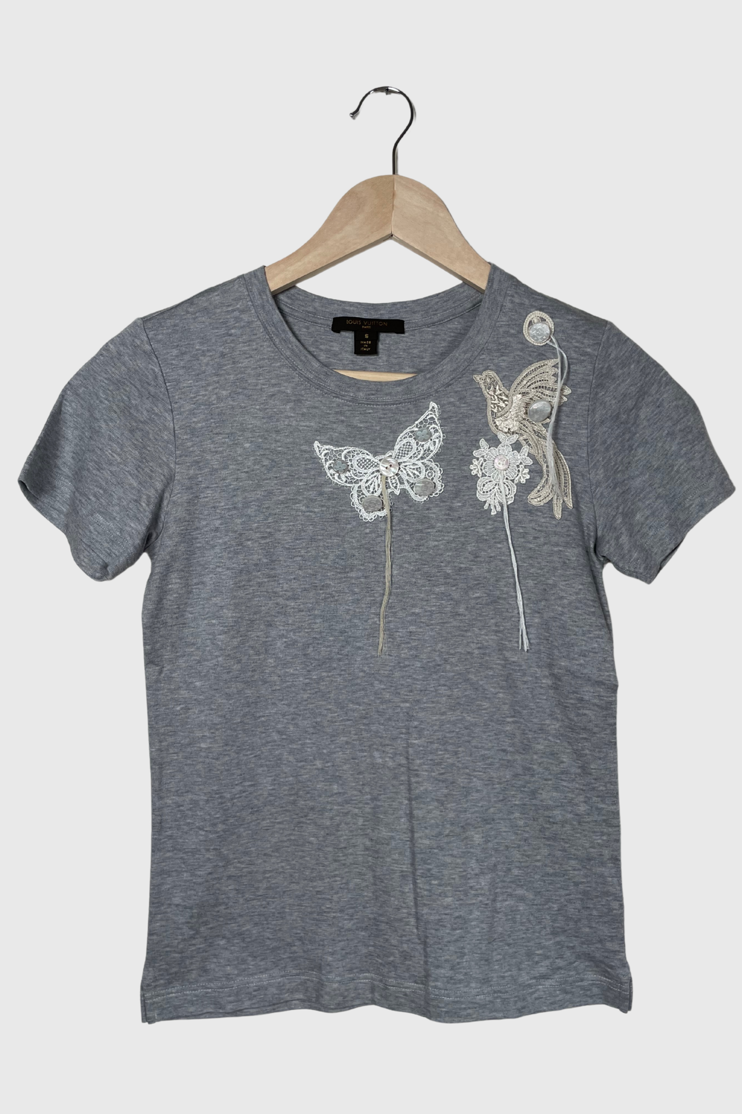 LOUIS VUITTON T-Shirt grau | S
