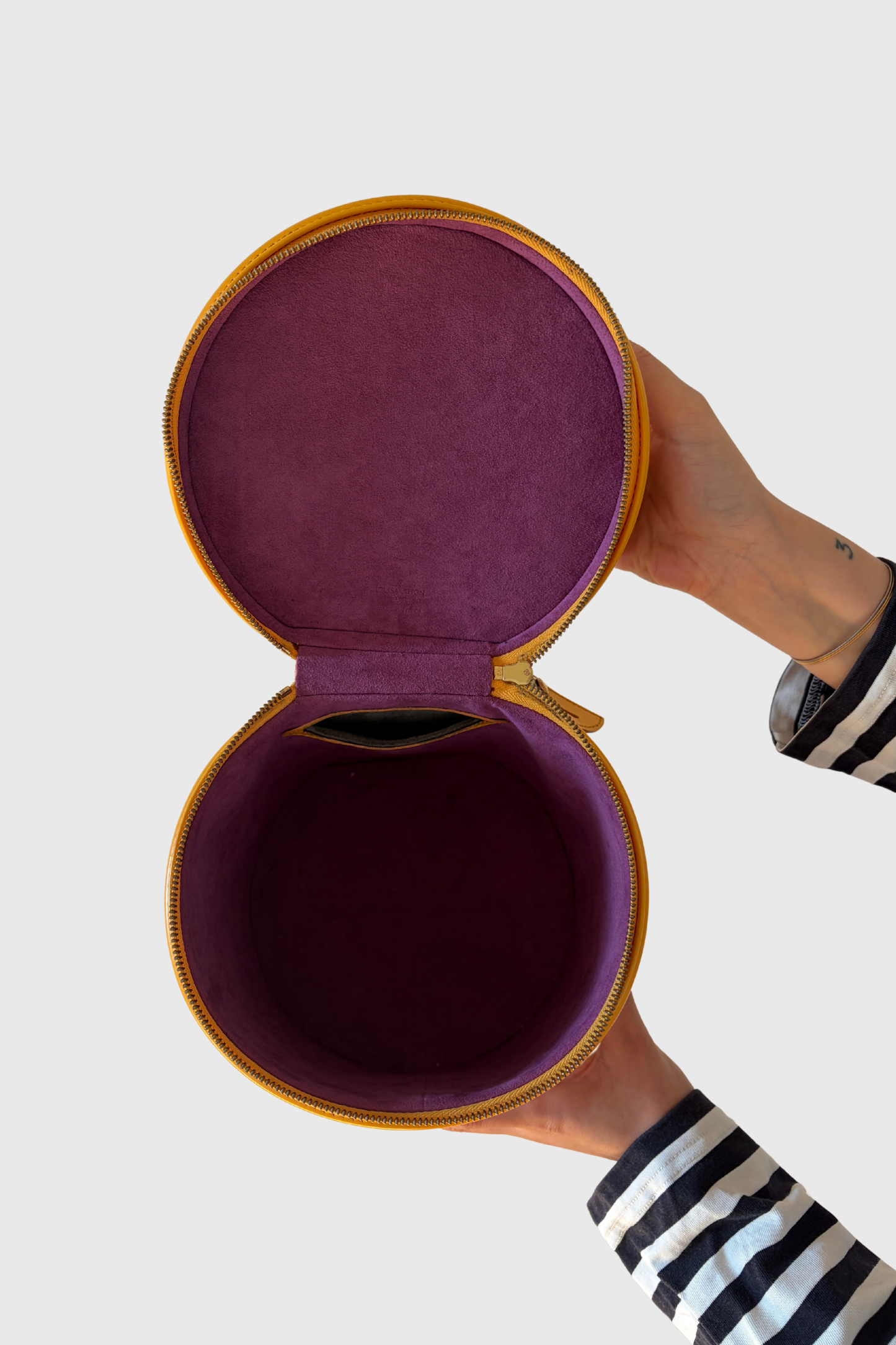 LOUIS VUITTON Cannes Epi Tassili Yellow