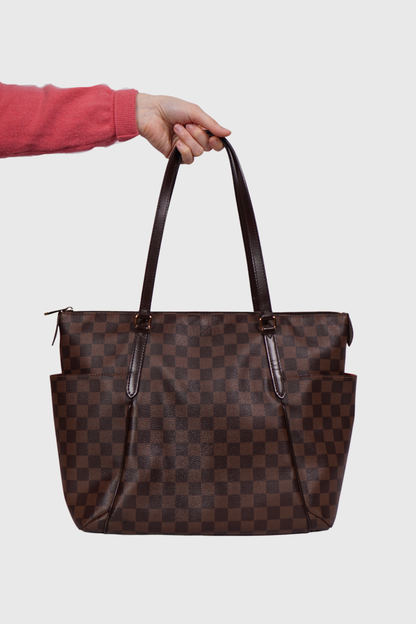 LOUIS VUITTON Totally MM Damier Ebene