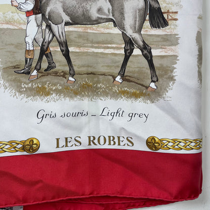 HERMÈS "Le Robes" Seidencarré