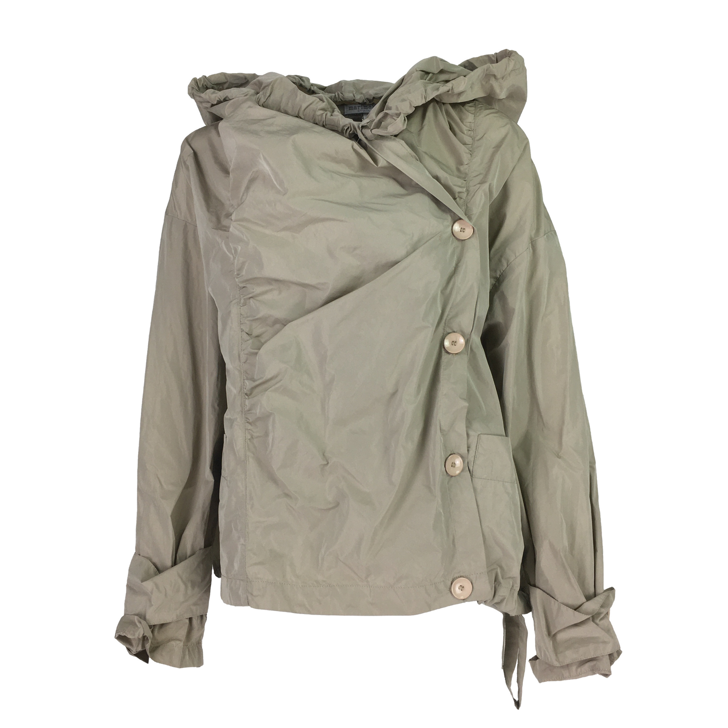 leichte Jacke mit Raffungen